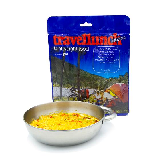 Paella, riža s račićima i piletinom